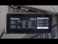 Pakenham Service Announcement At Sunshine Station