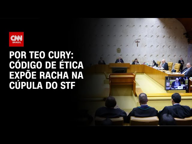 Análise: Código de Ética expõe racha na cúpula do STF | CNN NOVO DIA