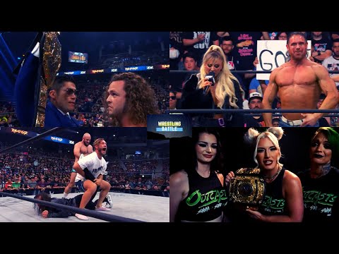 AEW Rampage 06/23/23 Results- Sanada Confronts Jungle Boy, John Morrison Appears, MJF Debuts 🔥🔥