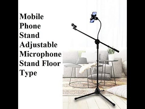 Microphone Stands With Mobile Holder
