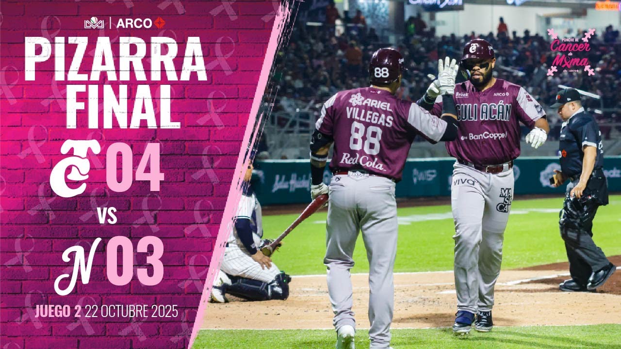 RESUMEN: Tomateros de Culiacán vs Jaguares de Nayarit | 22 de octubre 2025