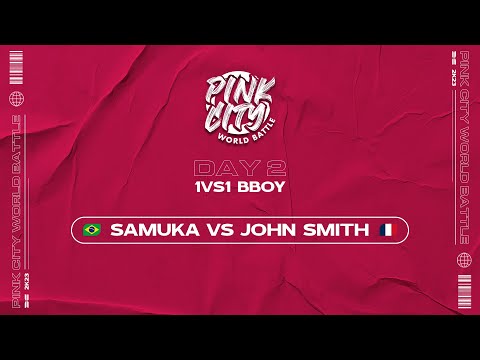 Samuka VS John Smith | DAY 2 | 1vs1 BBOY | Pink City World Battle 2023