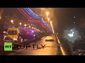 Russia: FIRST SHOTS of Boris Nemtsov shooting.