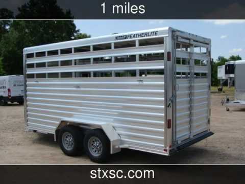 2016 FEATHERLITE 8107 LIVESTOCK CATTLE  New Rvs - CONROE,TX - 2016-10-26