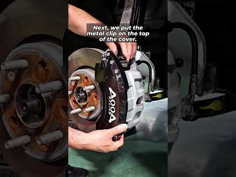 Easy Brake Caliper Cover Install!
