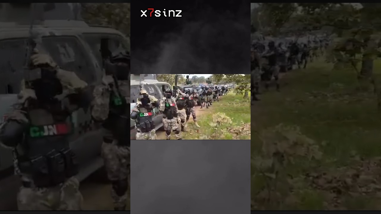 A CJNG convoy #shorts
