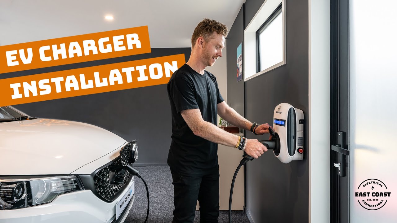 EV Charging Station Installation Christchurch! East Coast Connections Your Qualified Electricians!