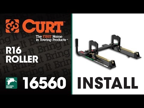 5th Wheel Roller Assembly: CURT 16560 R16 Roller Kit