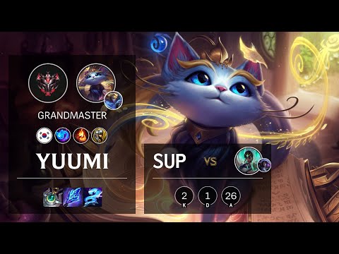 Yuumi Support vs Karma - KR Grandmaster Patch 11.13