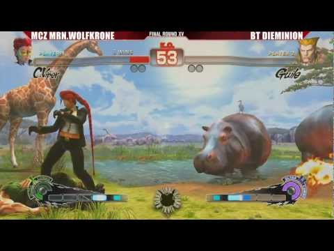 FRXV SSF4AE Losers Finals MCZ MRN WolfKrone vs BT Dieminion