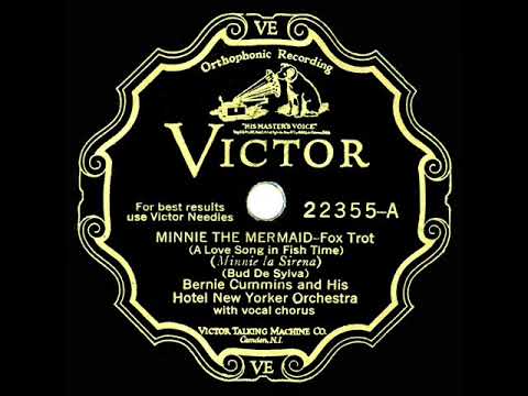 1930 Bernie Cummins - Minnie The Mermaid (vocal by the band)