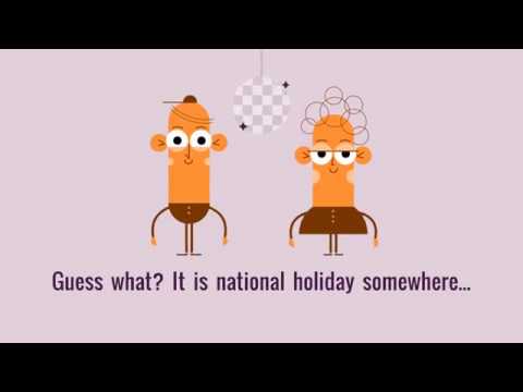 Learn about national holidays around the globe