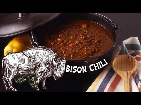 Easy Homemade Chili Recipe-made with ground bison...