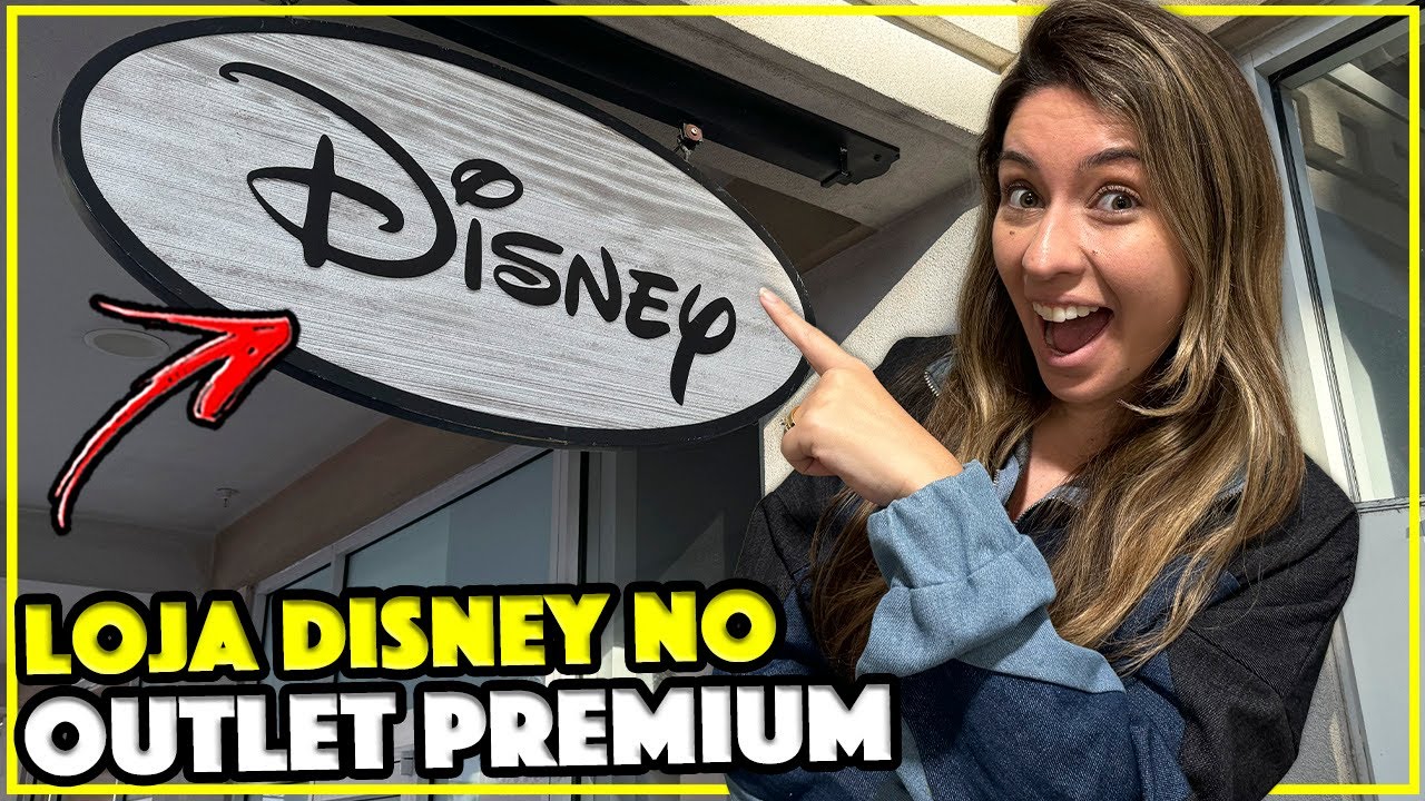 A LOJA DA DISNEY DO MAIOR OUTLET DE ORLANDO