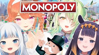 Thumbnail for 【MONOPOLY】Stonks over Friendships! With Gura, Fauna & Ina! #kfp #キアライブ