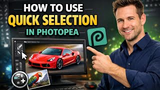 How to USE QUICK SELECTION in Photopea (Step by Step)