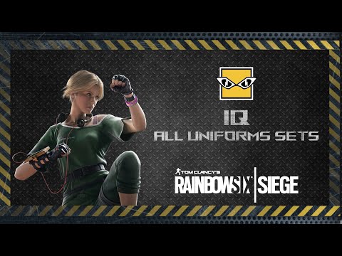 IQ All Uniforms Sets including Elite and Black Ice Skin - Rainbow Six Siege | R6 News