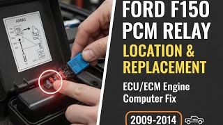 FORD F150 PCM RELAY LOCATION & REPLACEMENT (2009-2014) | ECU/ECM Engine Computer Fix