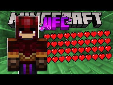 TIVE QUE TREINAR MINHA ARMADURA PRA ELA ME DEIXAR COM MUITA VIDA!!! - Minecraft UFC #06 [Mágico]