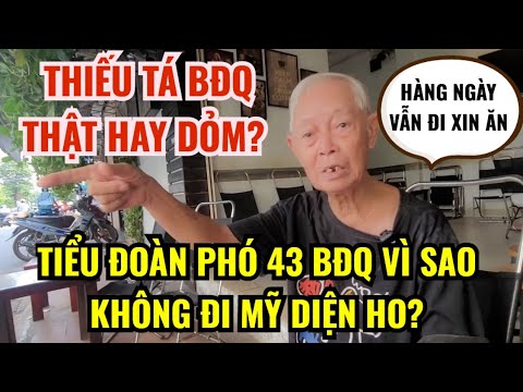 THIẾU TÁ BIỆT ĐỘNG QUÂN TIỂU ĐOÀN 43 BỊ CHO LÀ DỎM & SỰ THẬT ĐẰNG SAU | LỘ LÝ DO KHÔNG ĐI MỸ DIỆN HO