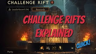 Diablo Immortal - Challenge Rift Explained Quick!