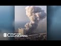 Blast of highly explosive material kills dozens, injures thousands in Beirut, Lebanon Blast of highly explosive material kills dozens, injures thousands in Beirut, Lebanon