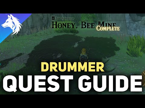 Drummer Location Honey Bee Mine Quest Guide Zelda Tears of The Kingdom