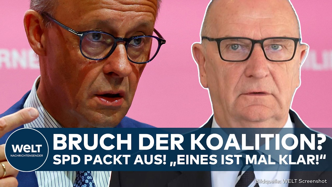 BERLIN: Koalition vor dem Aus? SPD äußert sich zum heißen Herbst I STIMME AM MORGEN