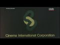 CIC Cinema International Corporation Bumper Ident Teaser 1976 1981 4K UHD 2160p60
