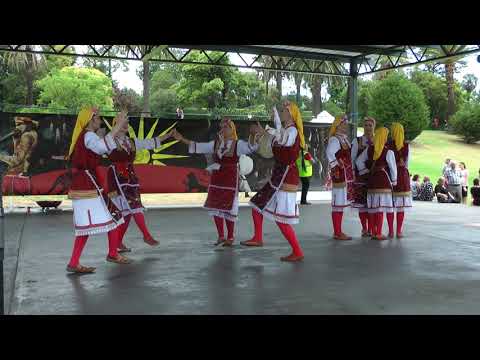 Macedonian Dancing Group of Adelaide "Sloboda" - Performing at Macedonian Food Festival Footscray