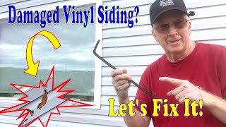 Repair Damaged Vinyl Siding the Easy Way!