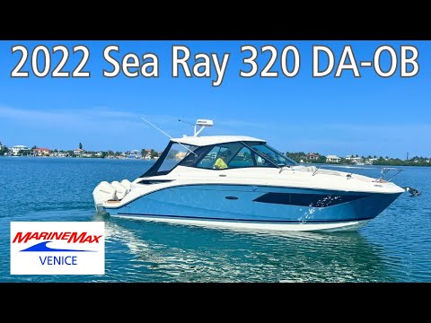 SPACIOUS 2022 Sea Ray Sundancer 320 Outboard AVAILABLE NOW at MarineMax Venice
