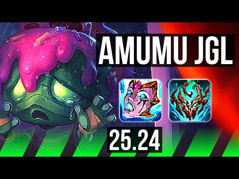 AMUMU vs VIEGO (JGL) | NA Grandmaster | 25.24