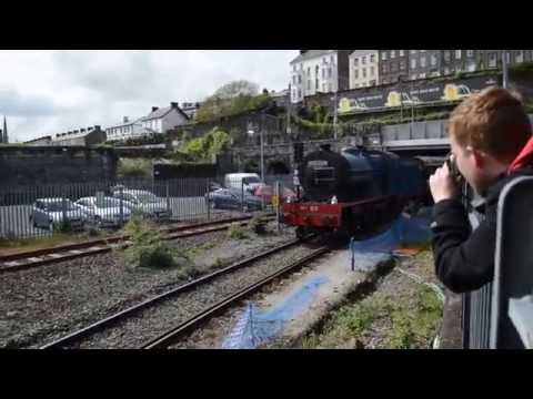 RPSI No.85 Merlin & Cravens Arriving Into Kent Station Cork [HD].