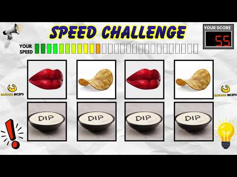 Slow to Fast Say The Word On Beat Challenge | SPEED EDITION | Fast Rhythm Test