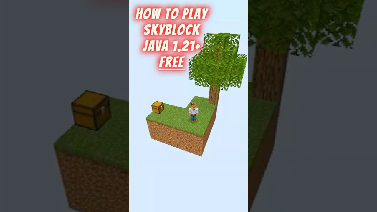 FASTEST GUIDE to PLAY “Vanilla” Skyblock in 2025 | Java 1.21+ Free Minecraft Skyblock Download