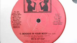 M.C.'s of Rap - Boogie in your Body.wmv