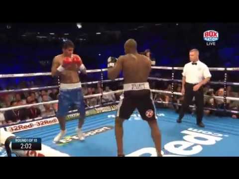 Daniel Dubois Vs Mauricio Barragan - Big Brutal KO victory for the WBC World Youth Belt