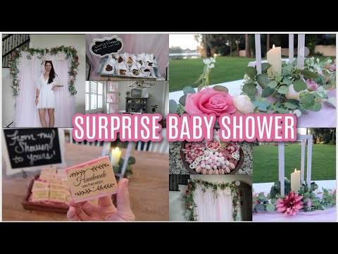 SURPRISE Baby Shower! Last-Minute Party Prep & Emotional Reaction 🎉 Party Haul, Prep, Gift, & Advice