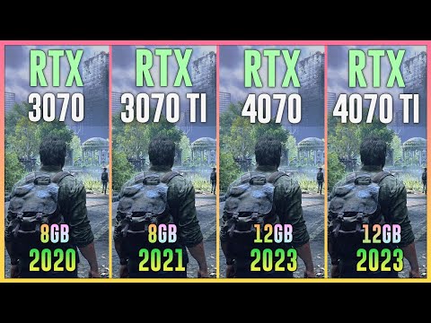 RTX 3070 vs RTX 3070 TI vs RTX 4070 vs RTX 4070 TI - Test in 12 Games | 1080p | 1440p | 4k