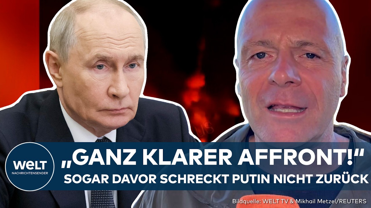 PUTINS KRIEG: "Ganz klarer Affront!" Wadephul besucht Kiewer Vorort – plötzlich krachen Raketen ein