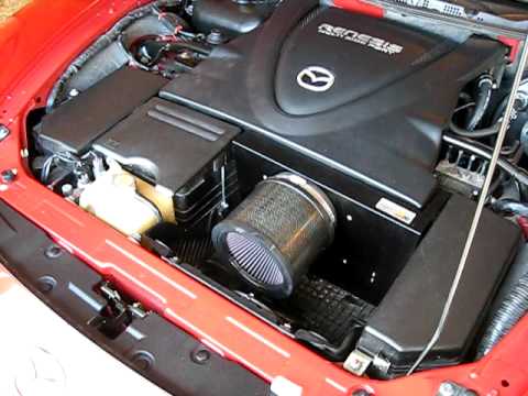 K&N Typhoon 2 Intake on the RX8..Couple REVS..