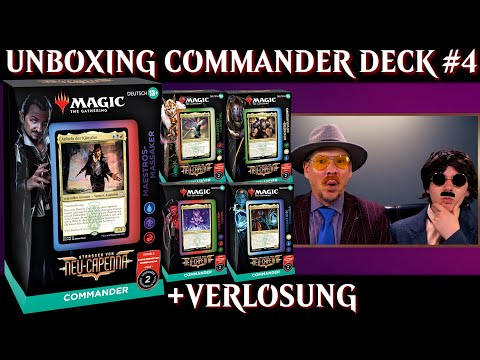 MTG Streets of New Capenna Unboxing Commander Deck #4 | Magic the Gathering deutsch | Trader Spoiler