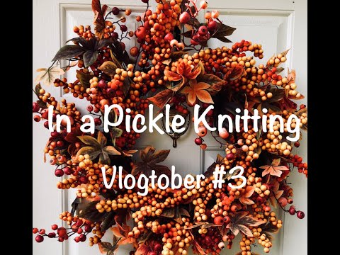In a Pickle Knitting - Vlogtober #3