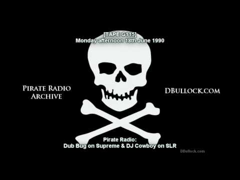 [G115] Dub Bug Vs DJ Cowboy ~ 18/06/1990 ~ Pirate Radio