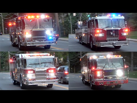 Mount Kisco FD 2nd Alarm Structure Fire With Victims Response