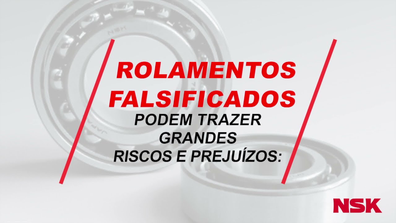 Cuidado com os rolamentos falsos!