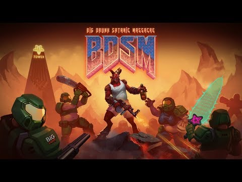 BDSM: Big Drunk Satanic Massacre (Switch) First 17 Minutes on Nintendo Switch - First Look