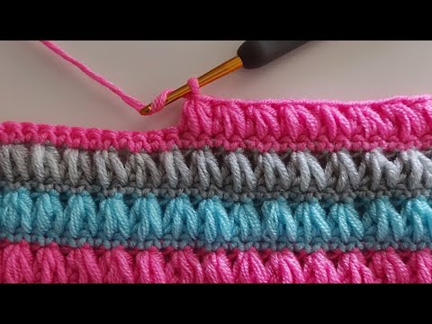 Super Easy crochet baby blanket pattern for beginners / Trends Crochet Blanket Knitting Pattern