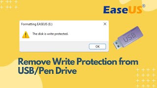 How to Remove Write Protection from USB